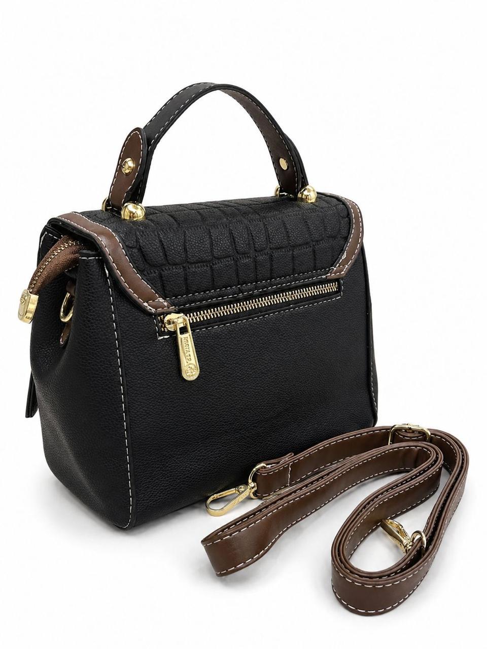 Royal Orbit Luxe Sling Bag (Black)