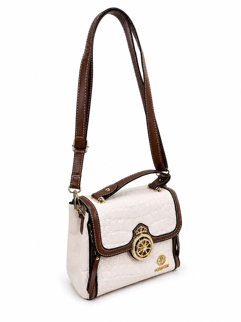 Royal Orbit Luxe Sling Bag (White)