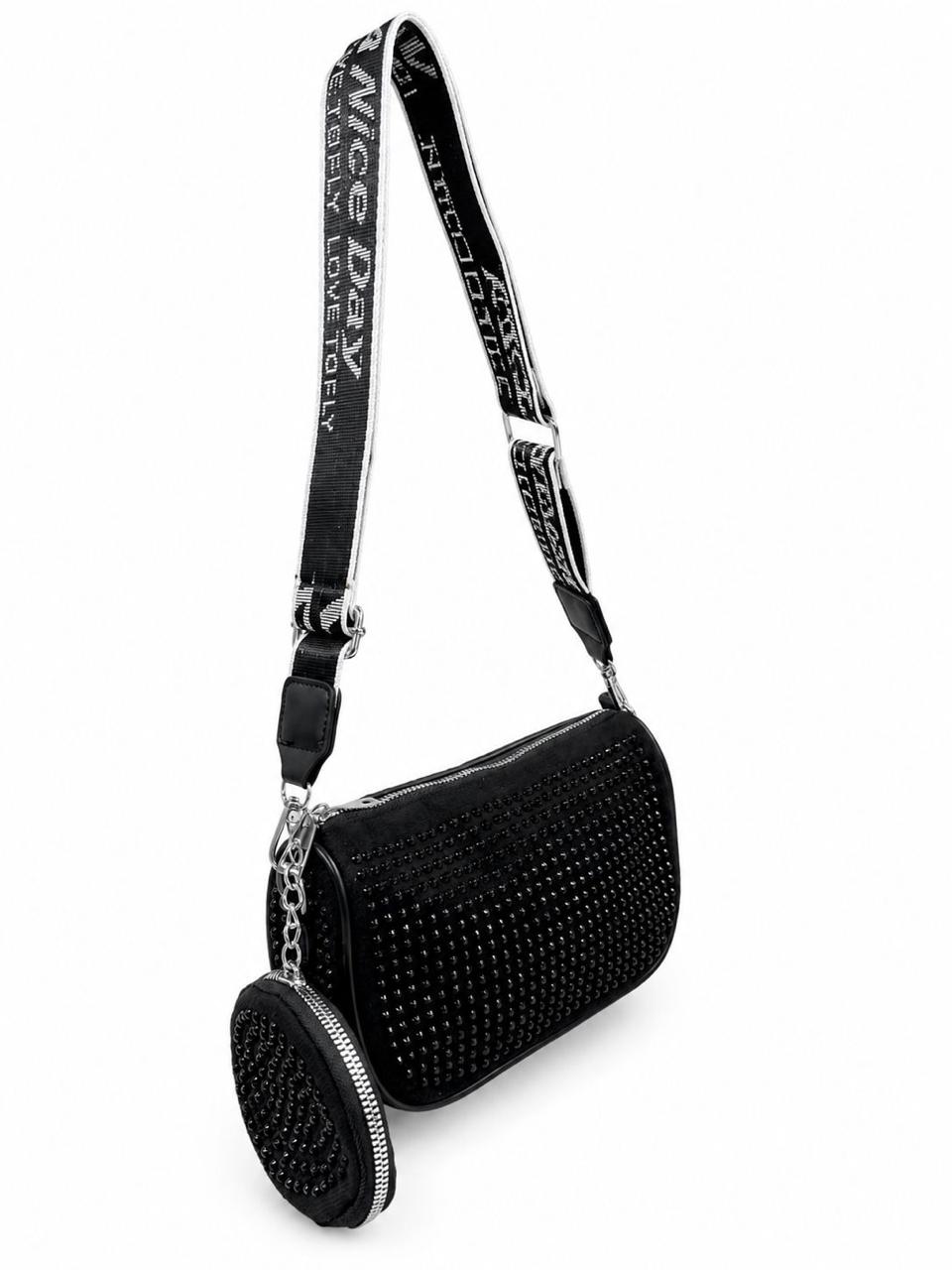 Shadow Spark Shoulder Bag (Black)