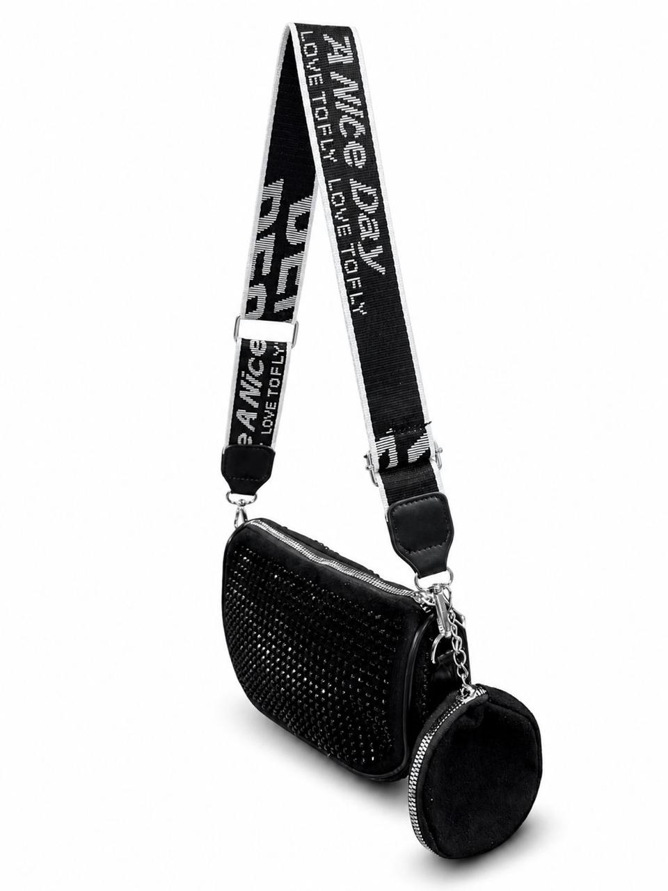 Shadow Spark Shoulder Bag (Black)