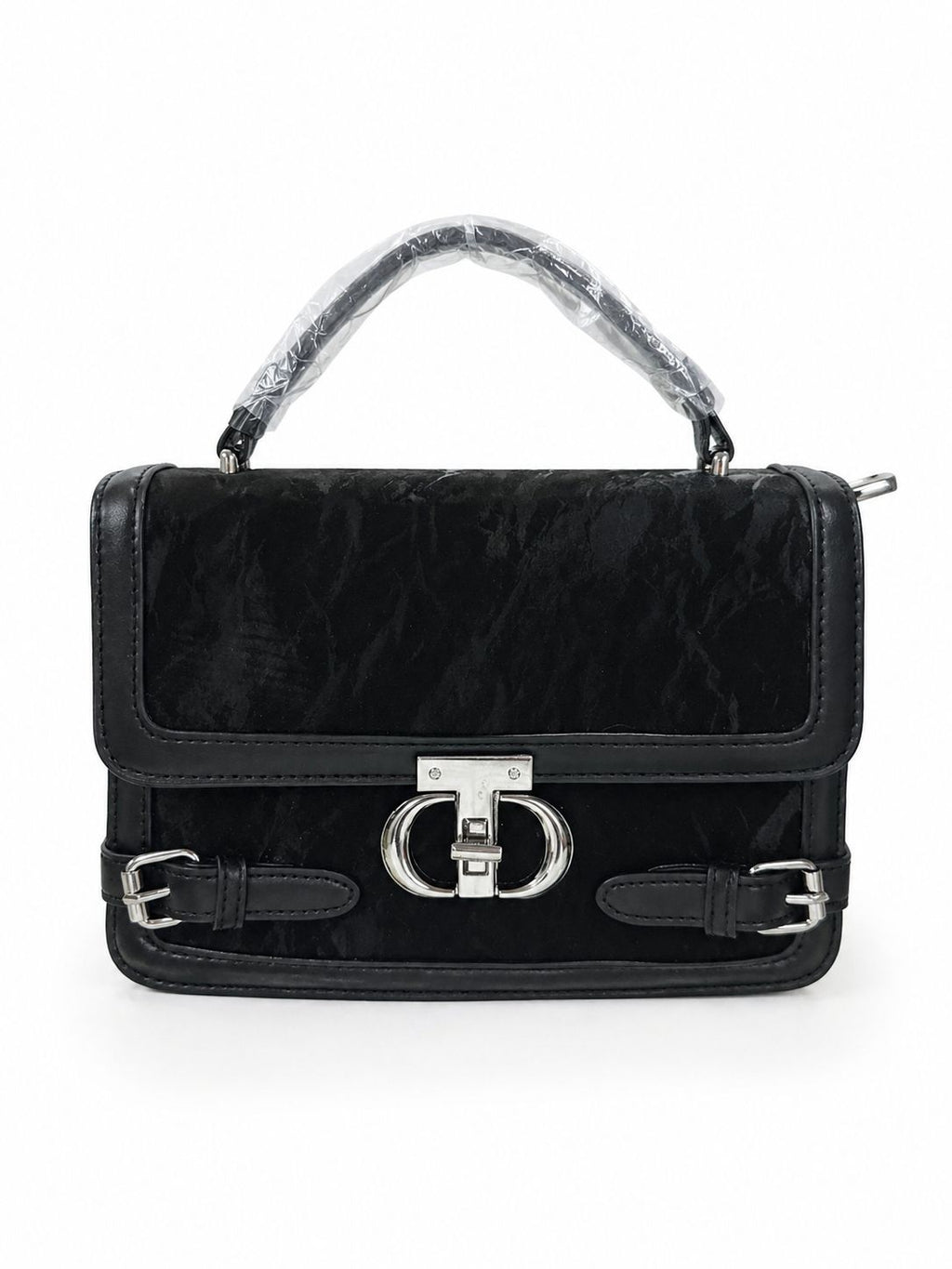 Vintage Royale Satchel Bag (Black)