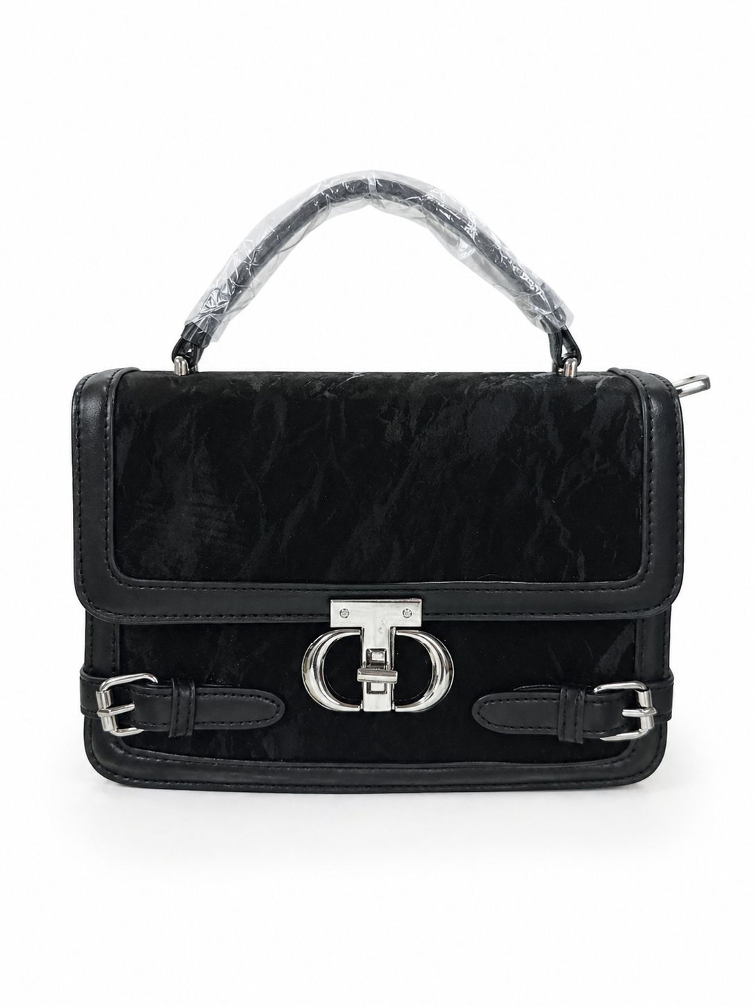 Vintage Royale Satchel Bag (Black)