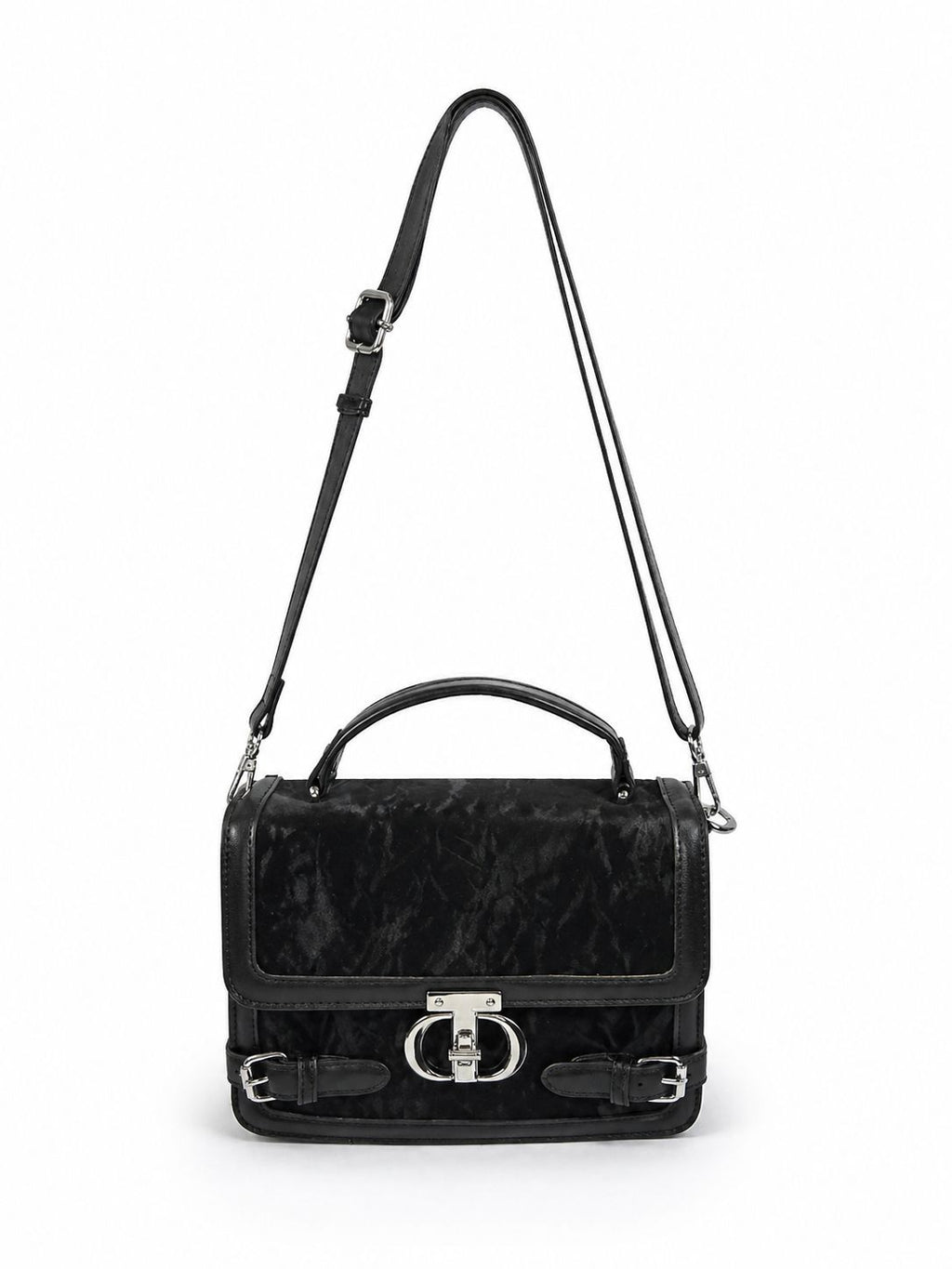 Vintage Royale Satchel Bag (Black)