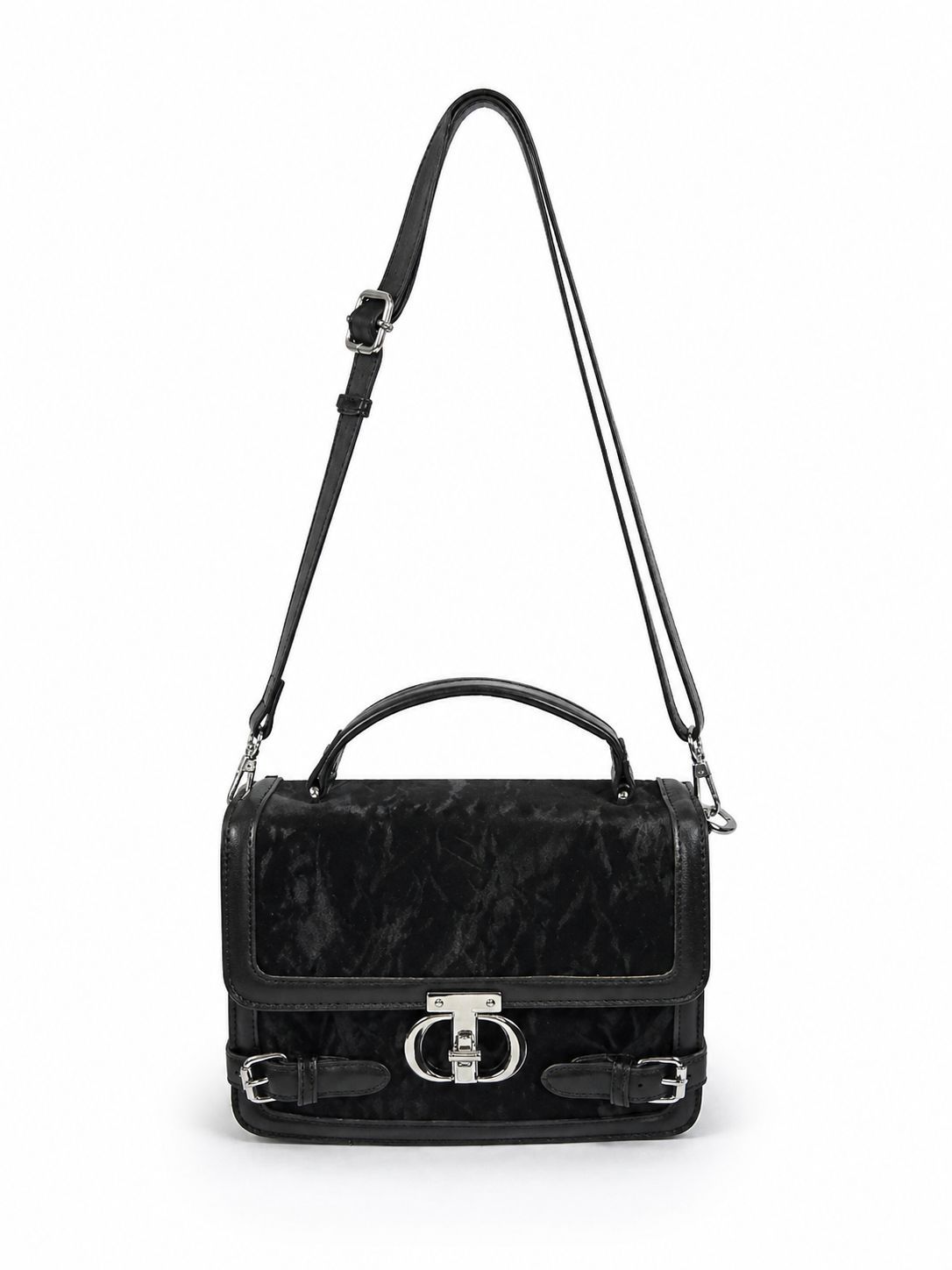 Vintage Royale Satchel Bag (Black)