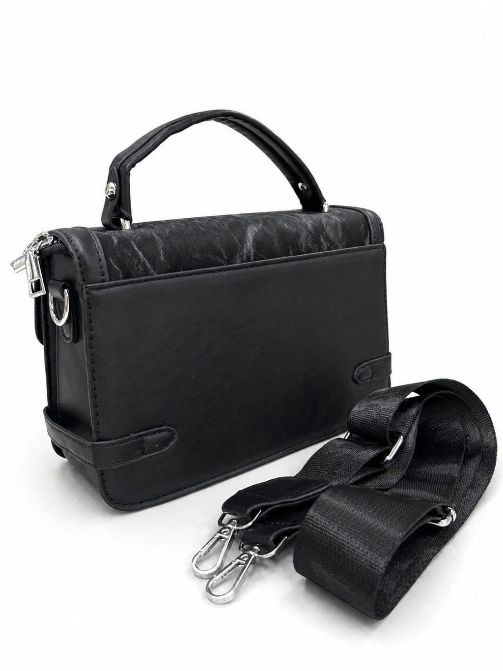 Vintage Royale Satchel Bag (Black)