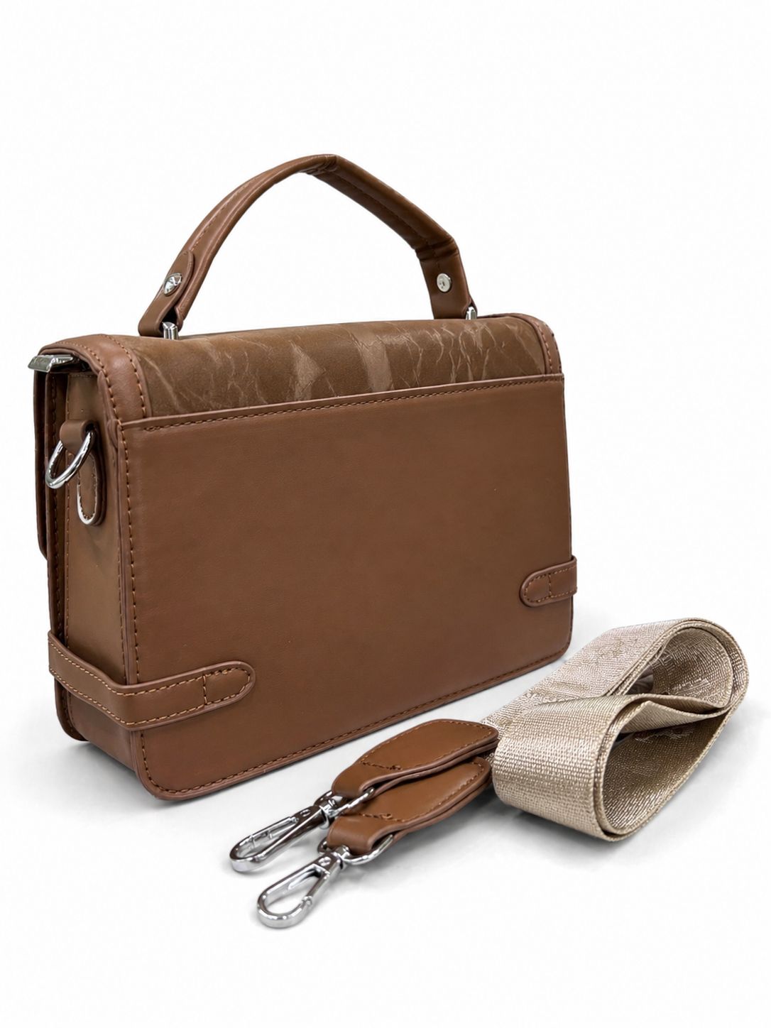 Vintage Royale Satchel Bag (Brown)