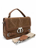 Vintage Royale Satchel Bag (Brown)