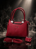 Ruby Elegance Hand Bag (Red)
