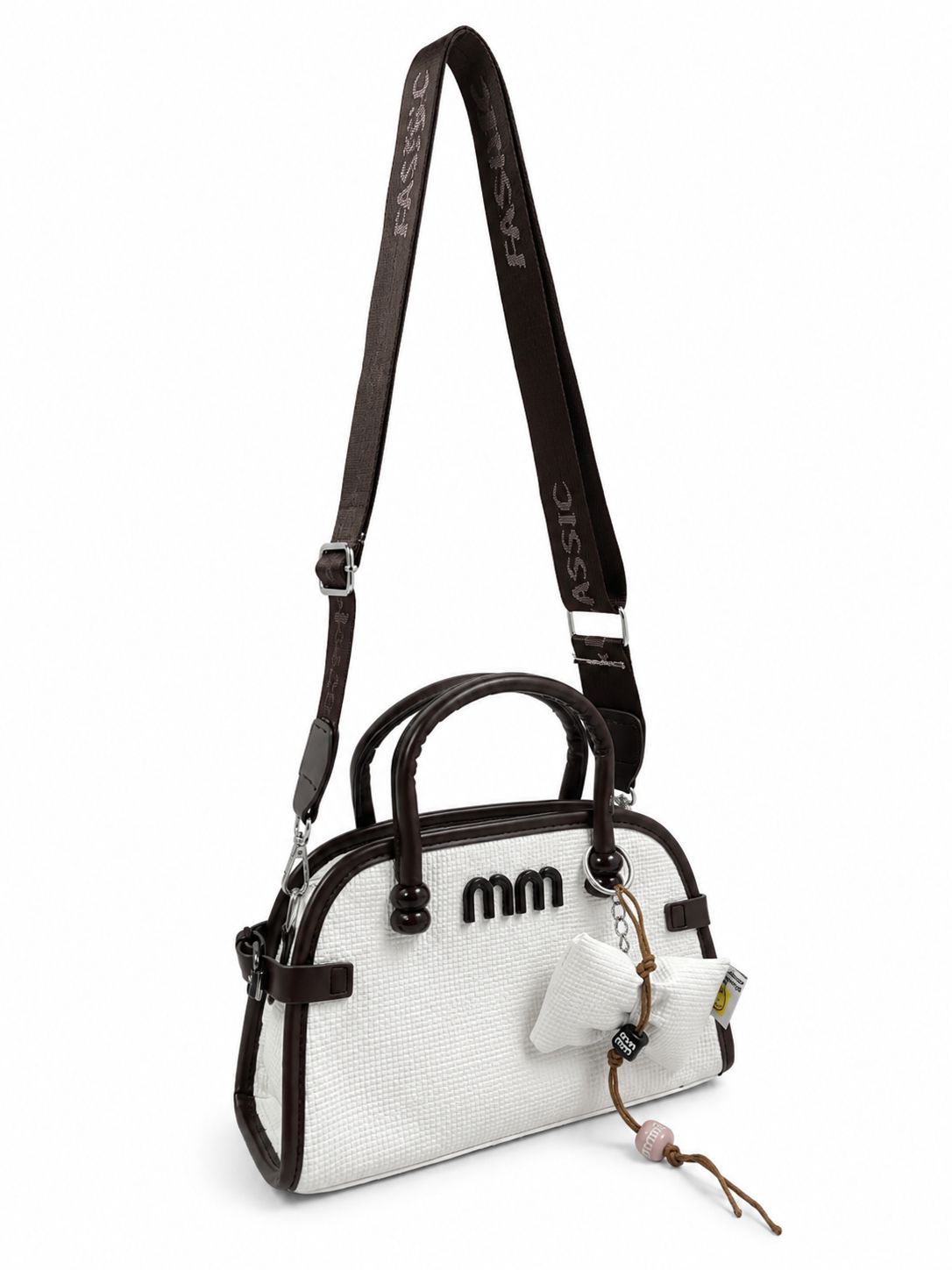The Willow Charm Bag (White)