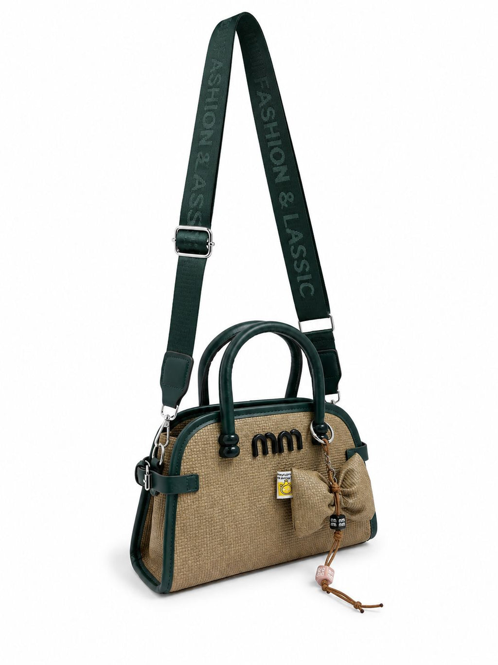The Willow Charm Bag (Green)