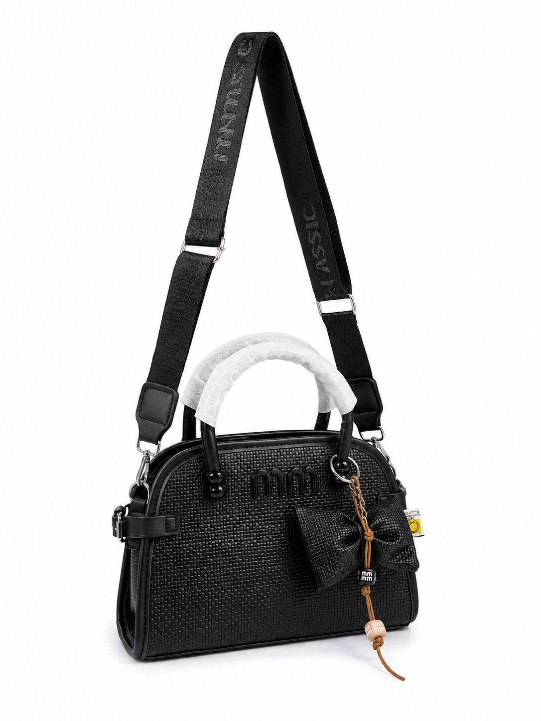 The Willow Charm Bag (Black)