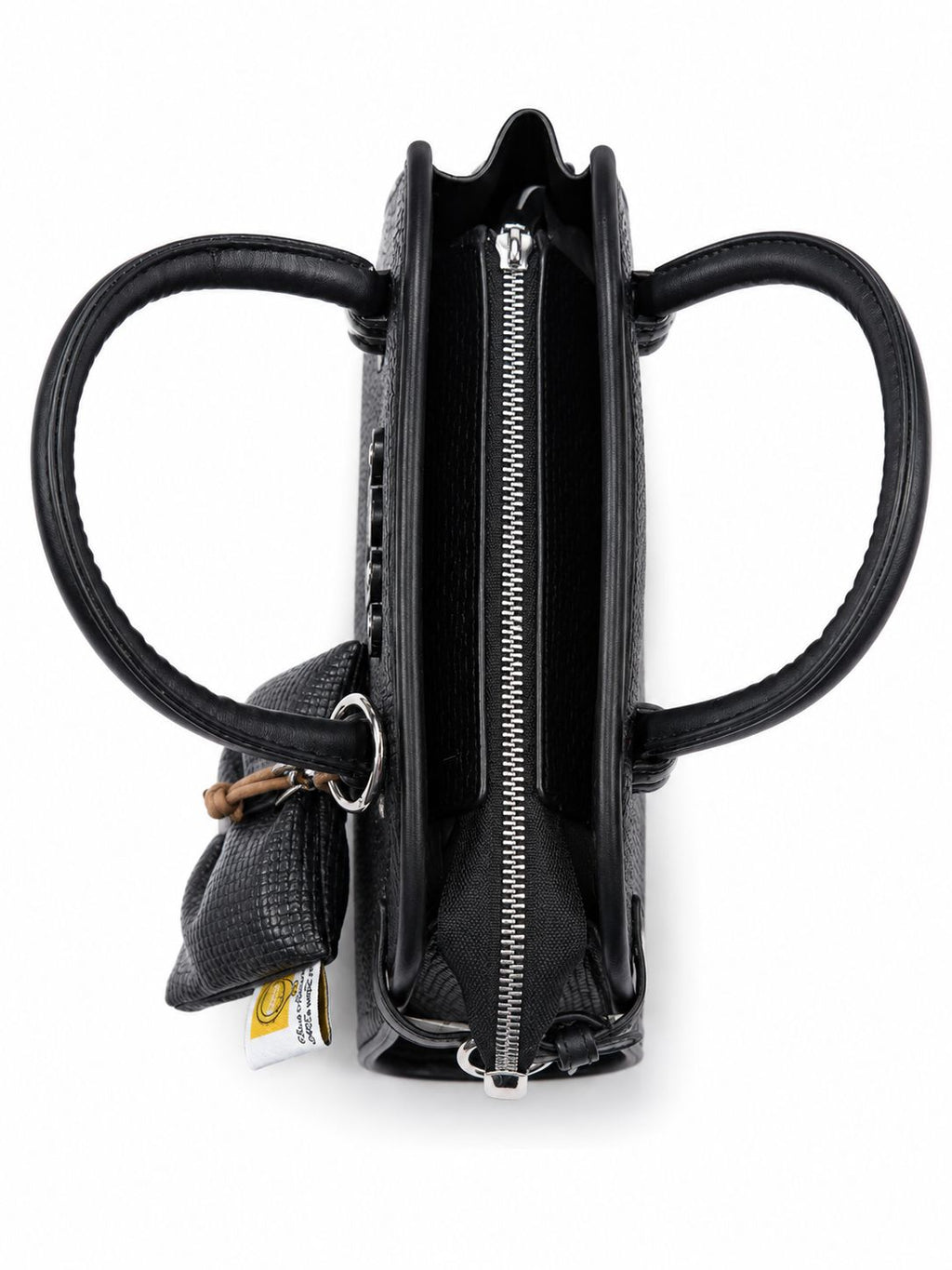 The Willow Charm Bag (Black)