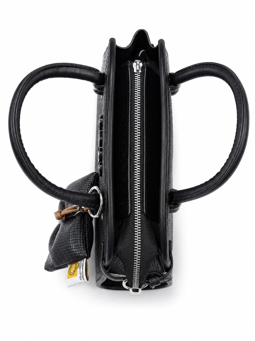 The Willow Charm Bag (Black)