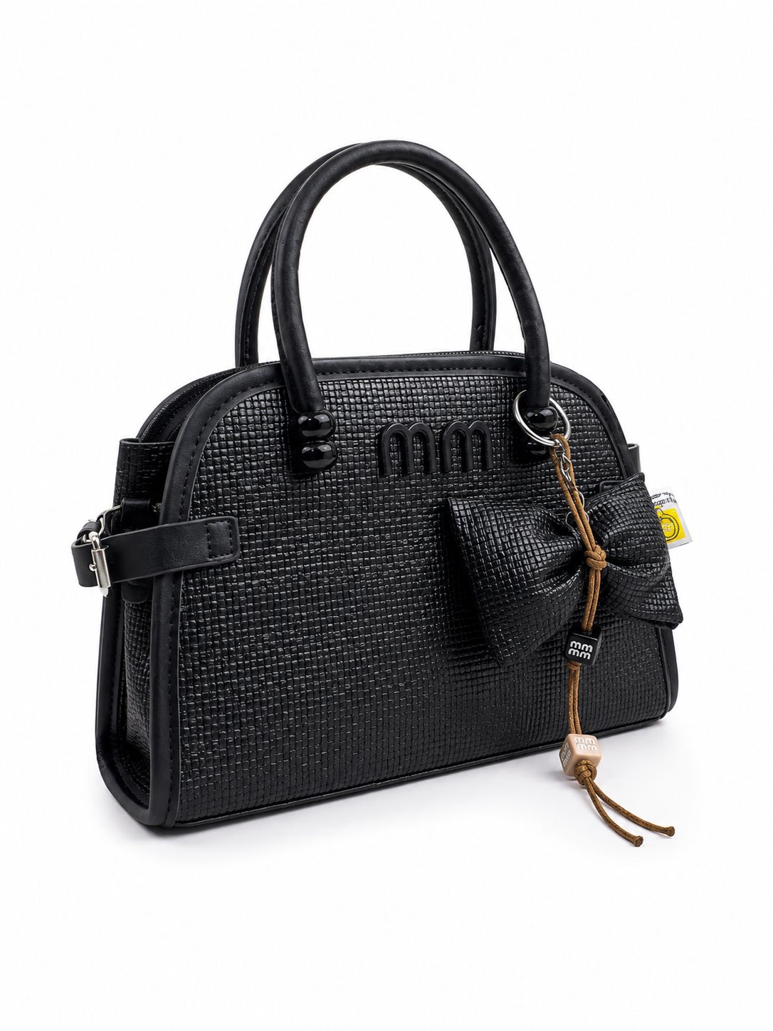 The Willow Charm Bag (Black)