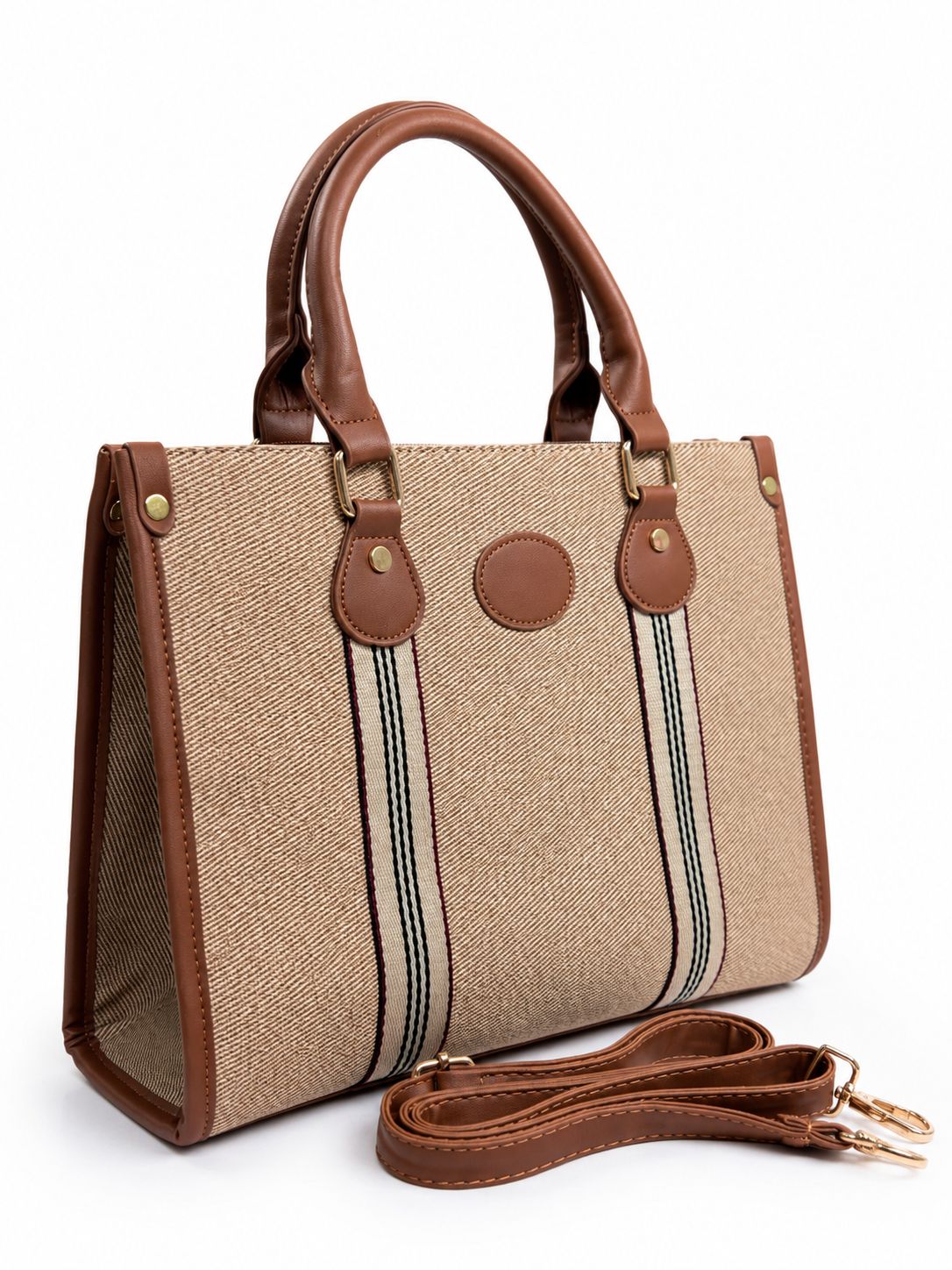 The Everyday Luxe Tote (Brown)