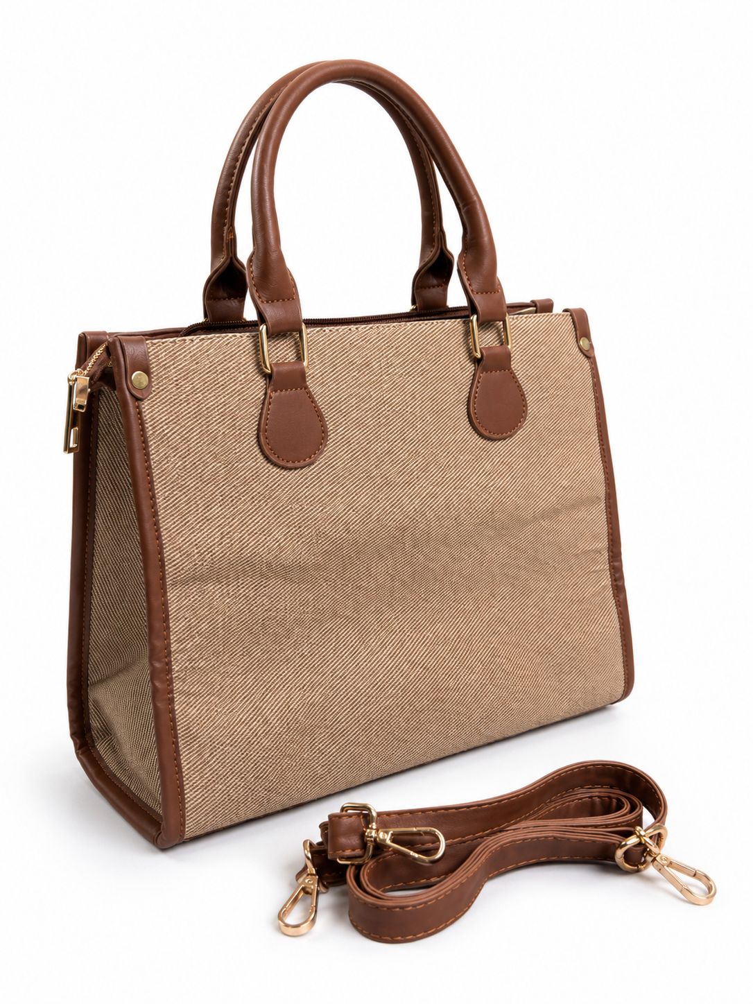 The Everyday Luxe Tote (Brown)